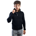 Fur-Neck Cardigan