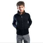 Fur-Neck Cardigan